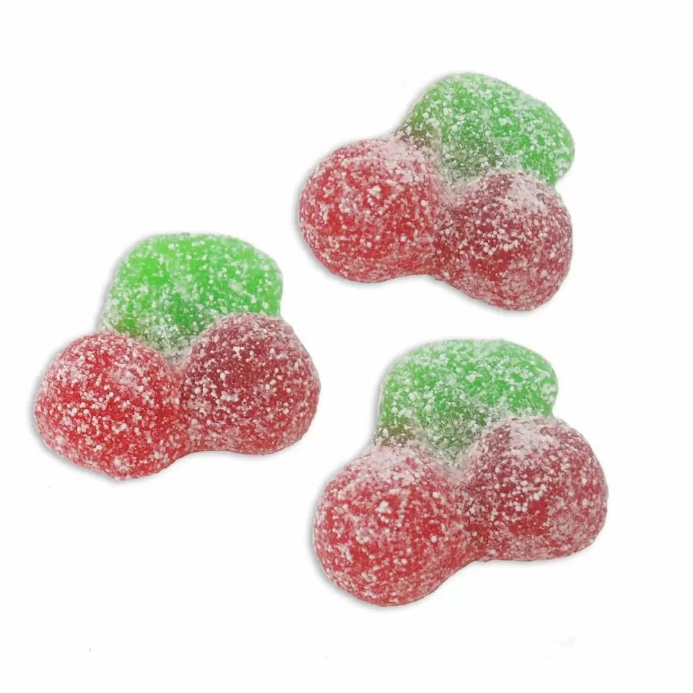 Fizzy Twin Cherries 100g – 99p Pick N Mix